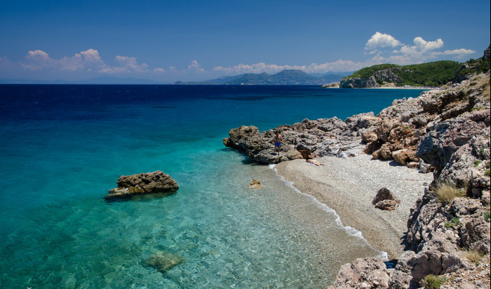  Platanakia plaža. Samos